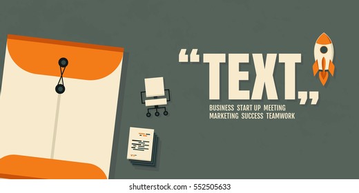 vector business plan. office equipment, design background. Profit Marketing Success.