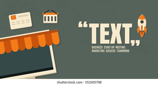 vector business plan. office equipment, design background. Profit Marketing Success.