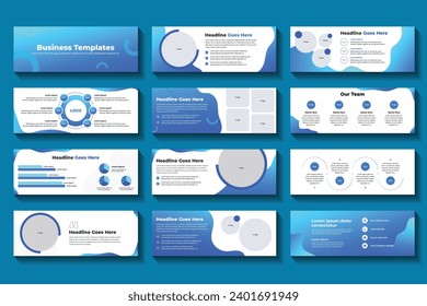 Vector Business Presentation PowerPoint Template