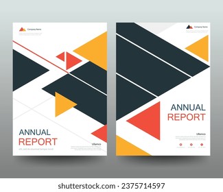 Vector business proposal Leaflet Brochure Flyer template design, book cover layout design, abstract business presentation template, a4 size design