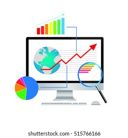 Vector Business share and graphs