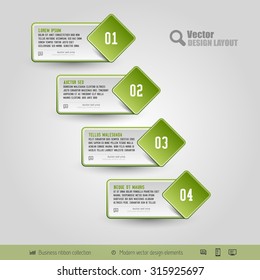 Vector business stickers template for web designs, presentations, education, brochures, infographics and flyers.