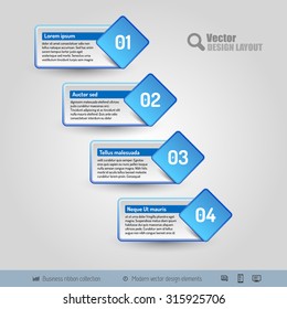 Vector business stickers template for web designs, presentations, education, brochures, infographics and flyers.