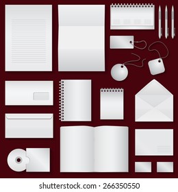 vector business style empty template