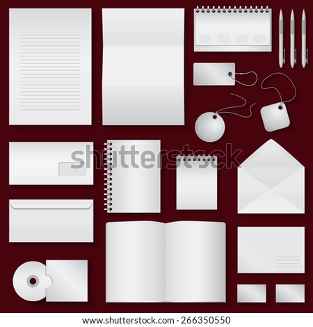 vector business style empty template