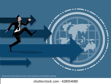 Vector business and the success of the global competitiveness of the global flat design
