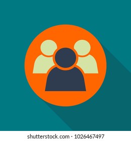 Vector business team icon