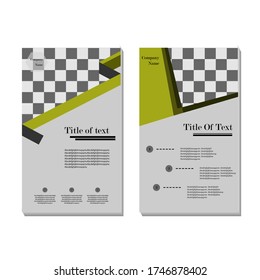Vector Business templates, brochure design, cover templates