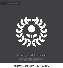 Vector business winner Icon