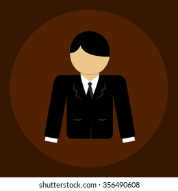 The vector of businessman