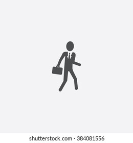Vector businessman Icon