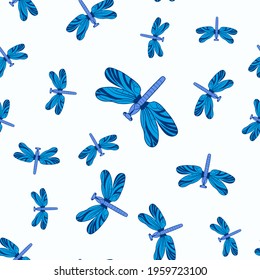Vector butterflies pattern. seamless background for textile, fabeic. clothes, kids joys