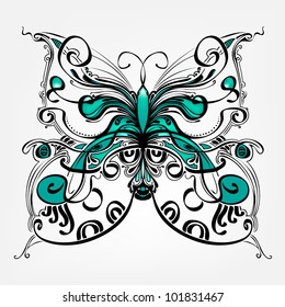 vector butterfly