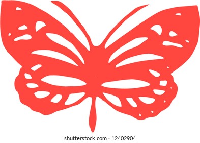 Vector of butterfly