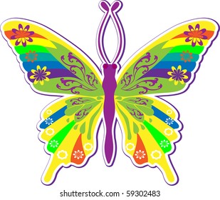 vector butterfly