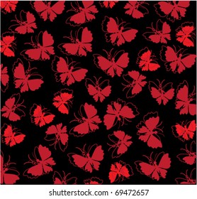 vector butterfly background