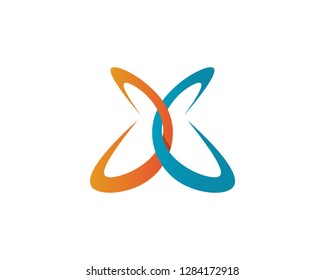 Vector - Butterfly conceptual simple, colorful icon. Logo. Vector illustration
