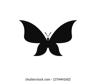 Vector - Butterfly conceptual simple, colorful icon