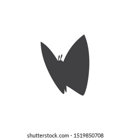 Vector - Butterfly conceptual simple, colorful icon. Logo. Vector illustration