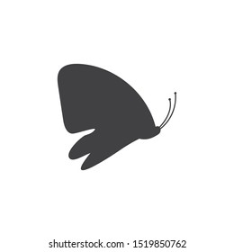 Vector - Butterfly conceptual simple, colorful icon. Logo. Vector illustration