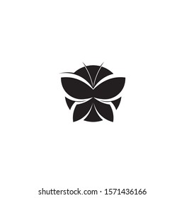 Vector Butterfly conceptual simple colorful icon Logo Vector Animal