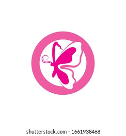 Vector Mariposa conceptual simple icono de color logotipo Vector Animal