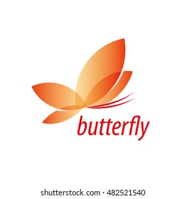 vector butterfly logo