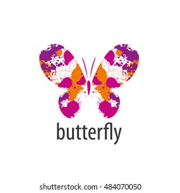 vector butterfly logo
