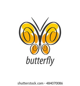 vector butterfly logo