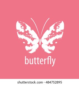 vector butterfly logo