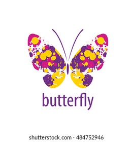 vector butterfly logo