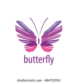vector butterfly logo