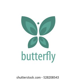 vector butterfly logo