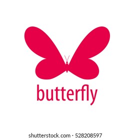 vector butterfly logo
