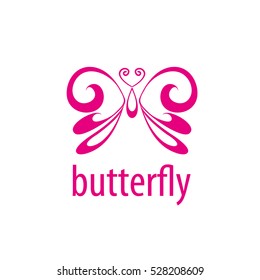 vector butterfly logo