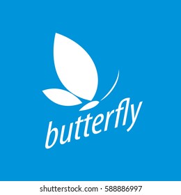 vector butterfly logo