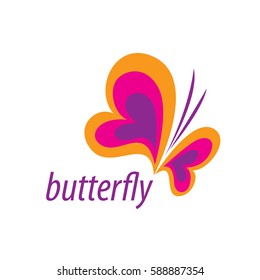 vector butterfly logo