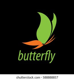 vector butterfly logo