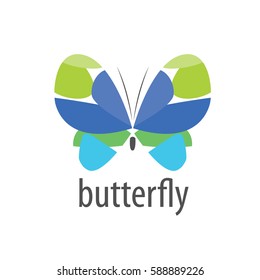 vector butterfly logo