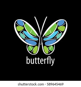 vector butterfly logo