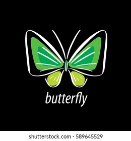 vector butterfly logo