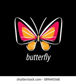 vector butterfly logo
