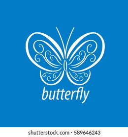 vector butterfly logo