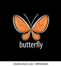 vector butterfly logo