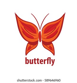 vector butterfly logo