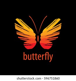 vector butterfly logo