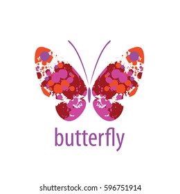 vector butterfly logo