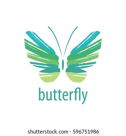 vector butterfly logo