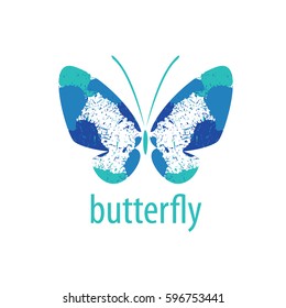 vector butterfly logo