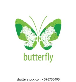 vector butterfly logo